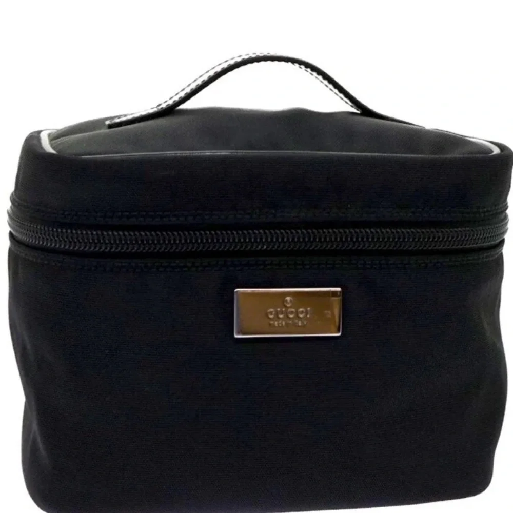 Gucci Black Cosmetic Case Bag